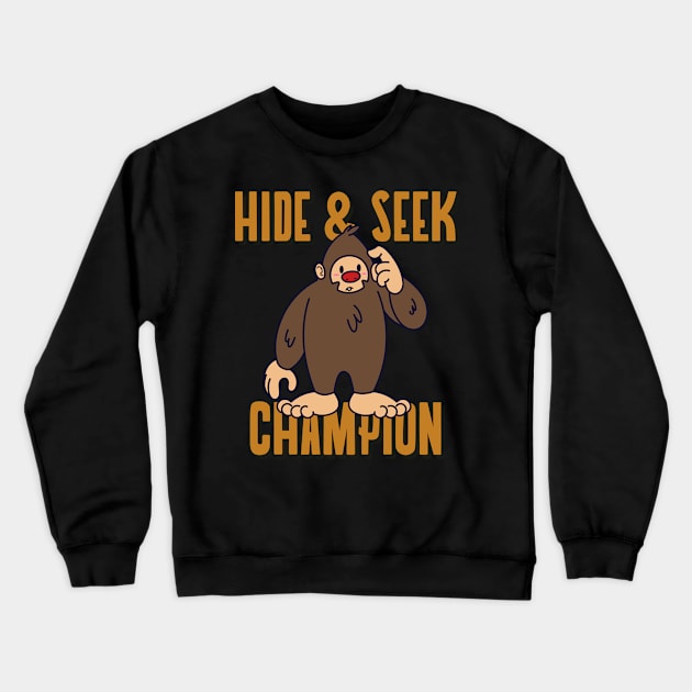 Hide & Seek Crewneck Sweatshirt by Ghoulverse